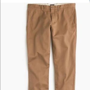 J Crew men’s 484 slim fit stretch chinos-NWOT33x30